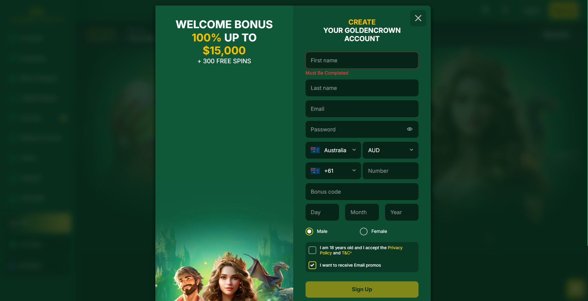 golden crown casino login guide